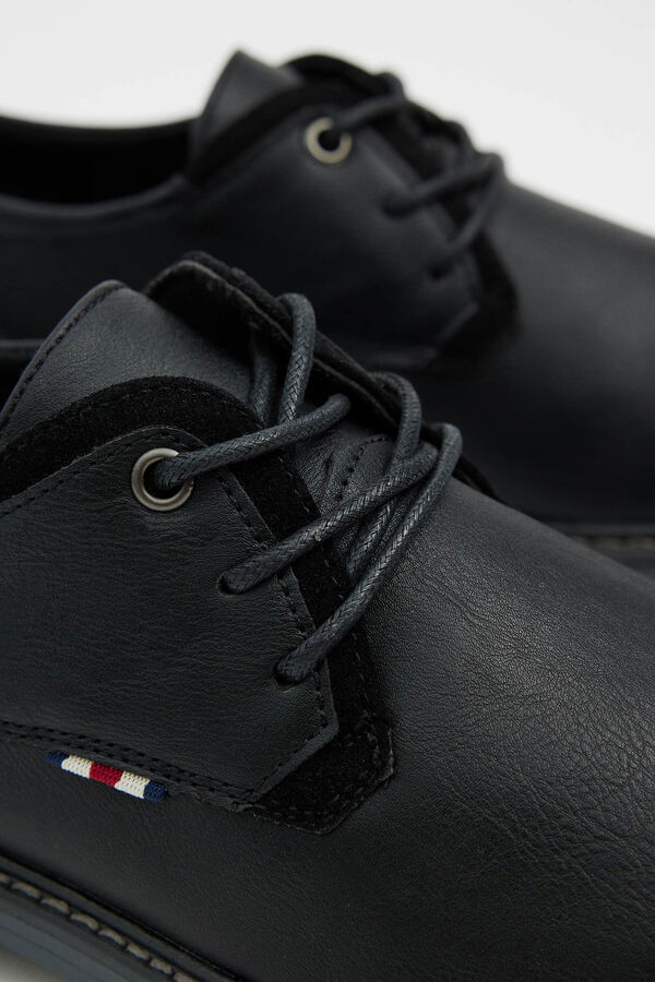 Springfield Classic lace-up shoes noir