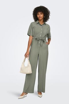 Only Jumpsuit lang kurz&auml;rmelig