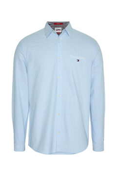 Springfield Tommy Jeans men's Oxford shirt. petrol
