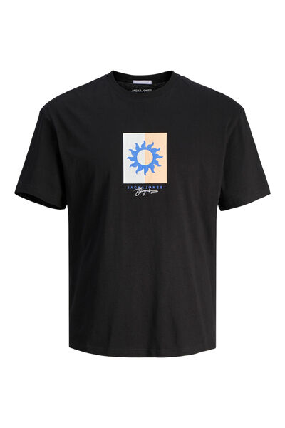 Springfield Camiseta relaxed fit algodón negro