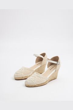 Inside Keilabsatz-Clogs aus Jute