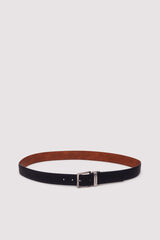 Springfield Microperforated reversible belt black