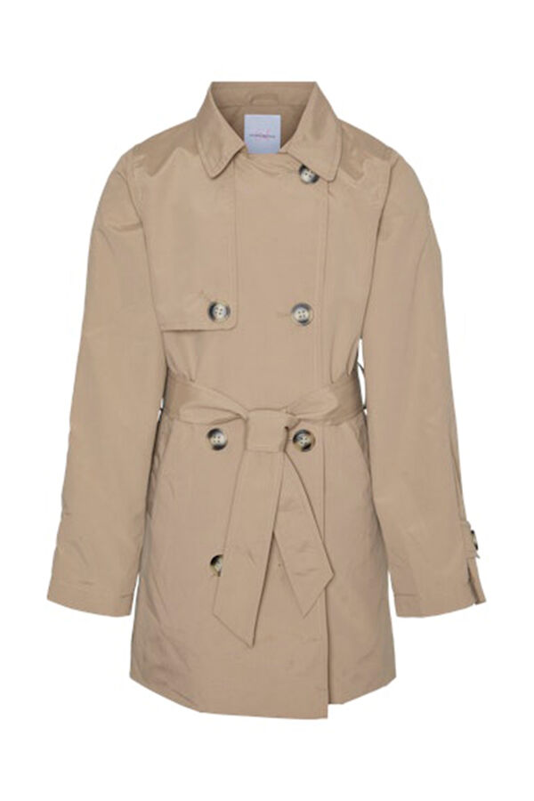 Vero Moda Girl Belted trench coat nude