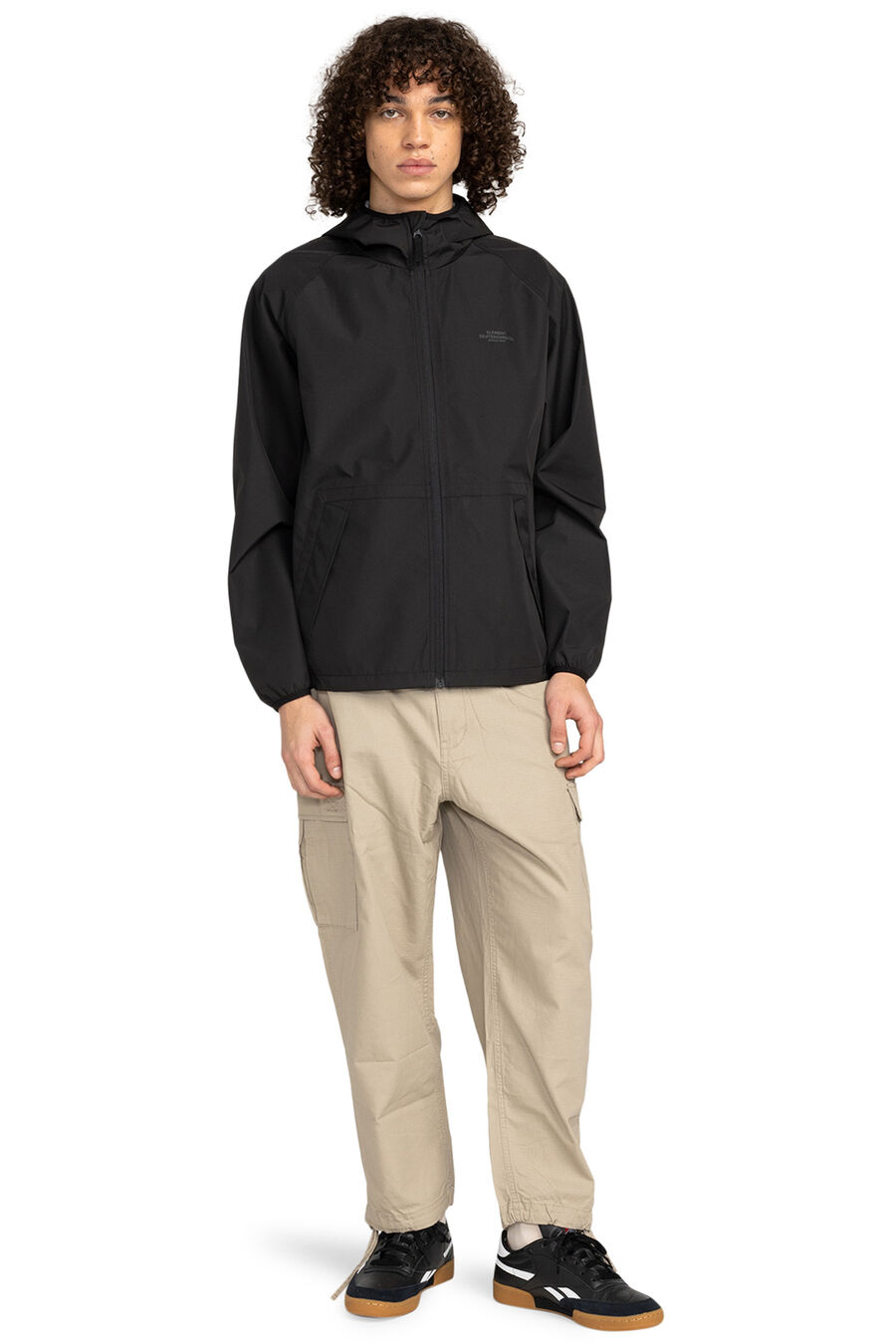 Chaqueta shell impermeable