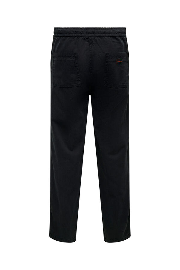 Only & Sons Calça compridas oversized preto