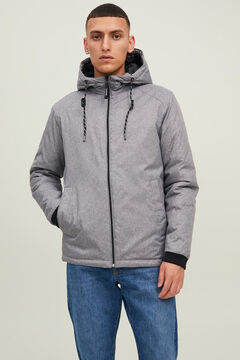Springfield Lightweight hooded jacket grey
