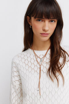 Springfield Camisola malha pointelle