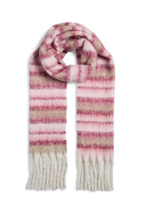 Pieces Bufanda rayas flecos