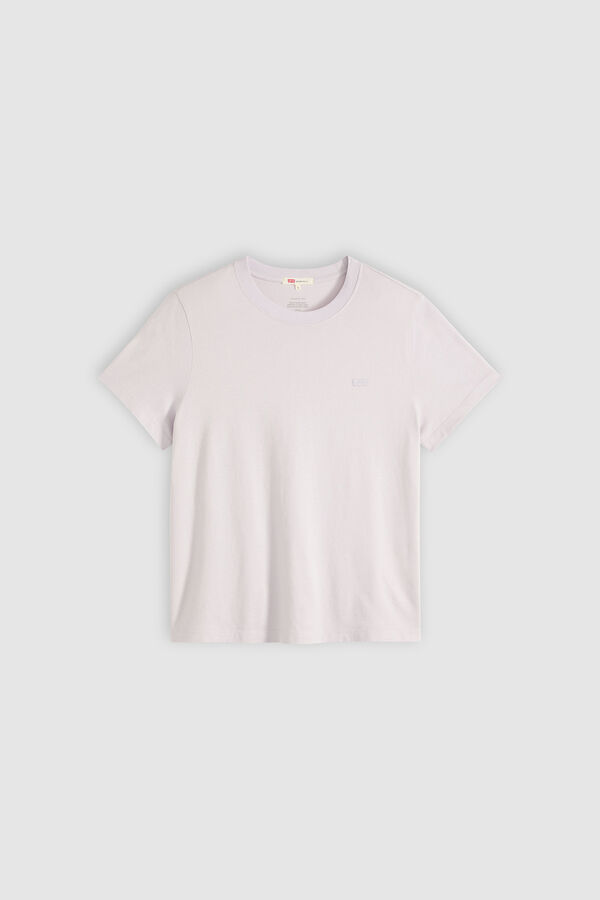 Levi's T-shirt de manga curta com logo rosa