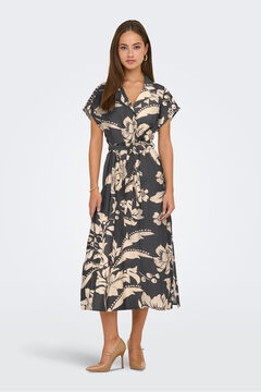 JDY Vestido midi camiseiro