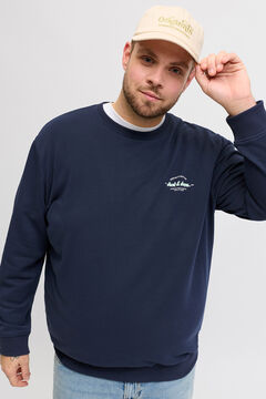 Jack & Jones PLUS Sweatshirt b&aacute;sico de manga comprida