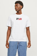 Jack & Jones Camiseta regular fit blanco