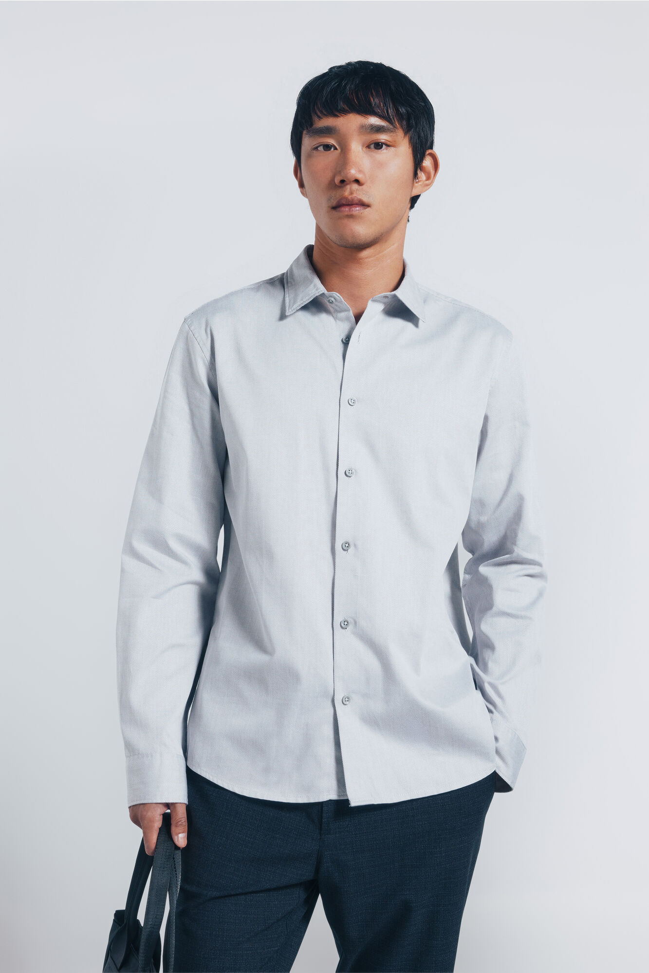Springfield Easy care structured shirt