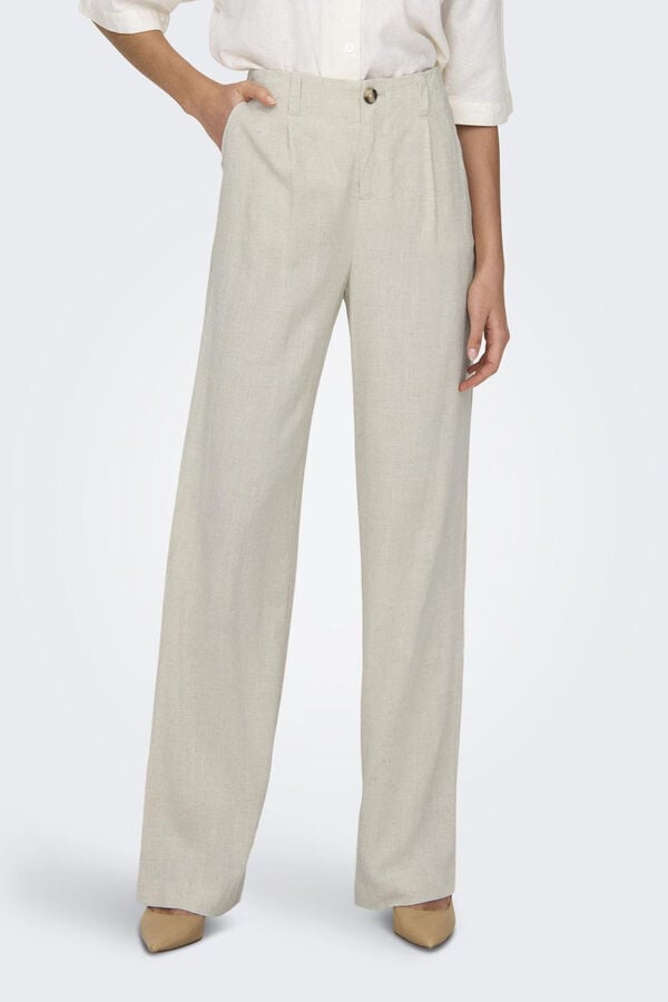 Springfield Long darted trousers gray