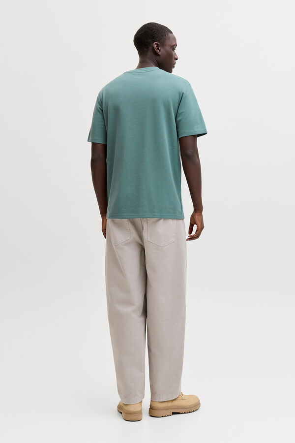 Jack & Jones Cotton short sleeve T-shirt blue