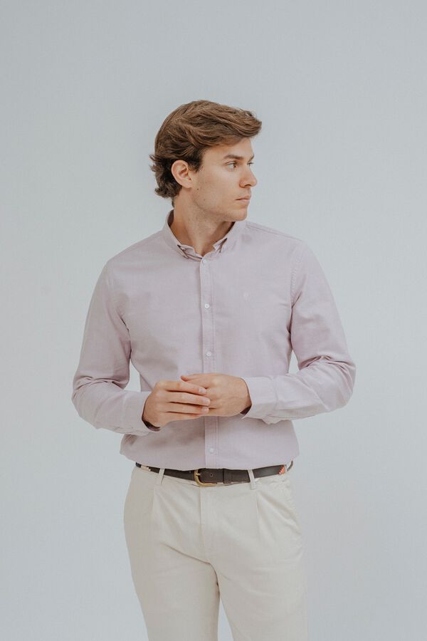 Celopman Oxford shirt red
