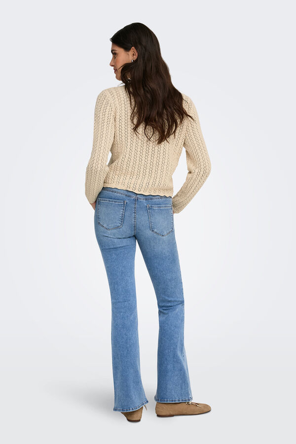 Only Jeans flared retro azul