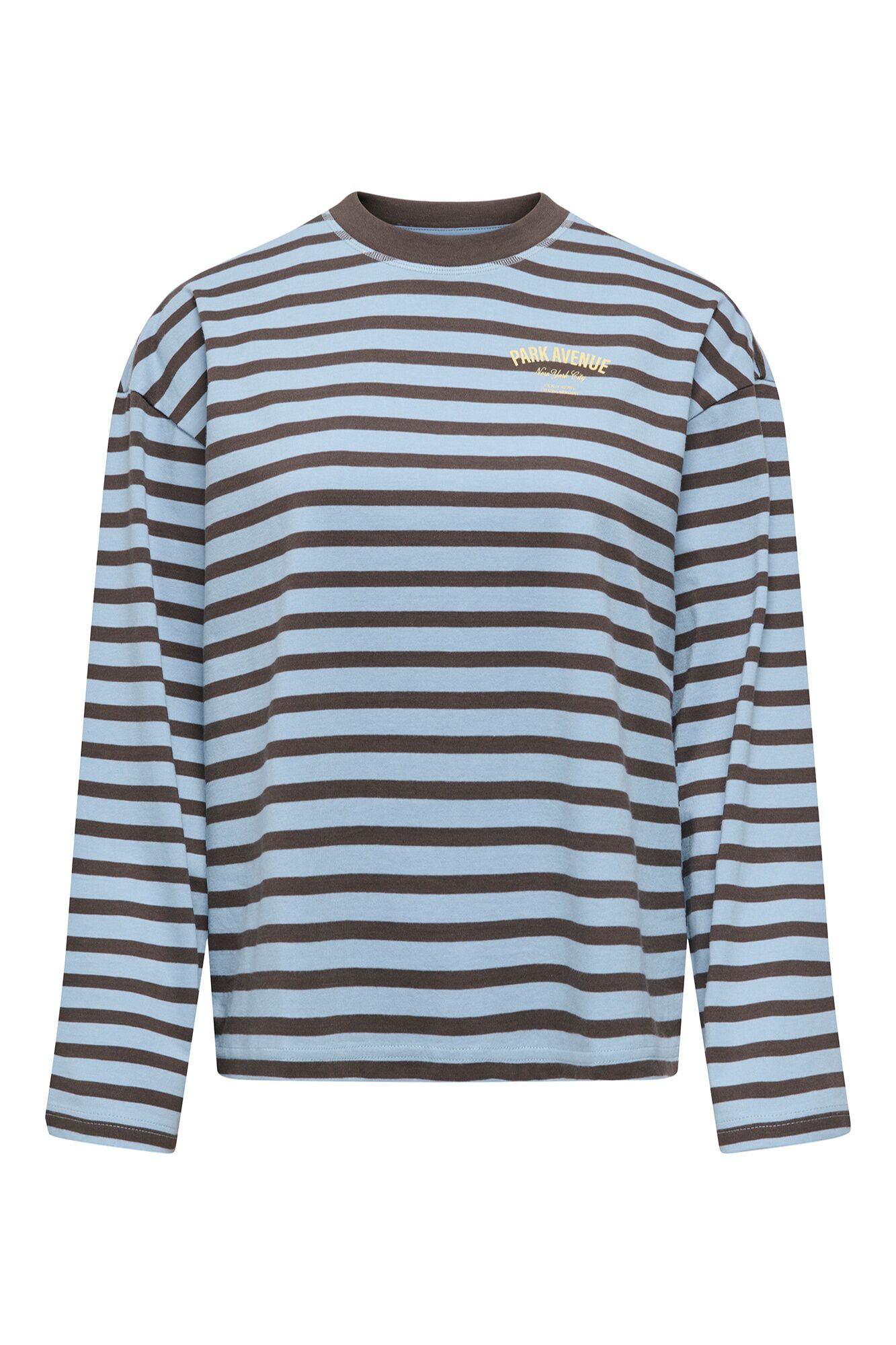 Only T-shirt de riscas manga comprida
