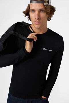 Champion Camiseta manga larga Champion negro