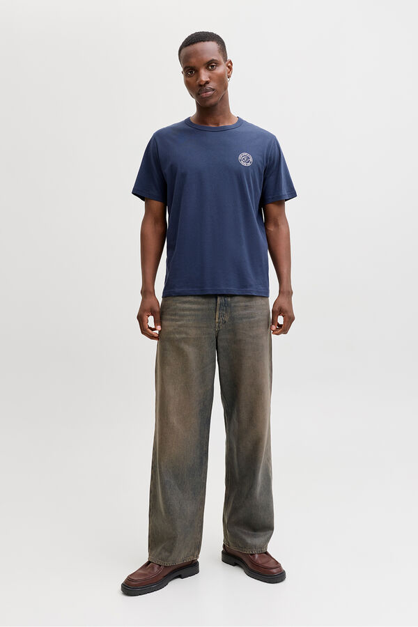 Jack & Jones basic relaxed t-shirt blue