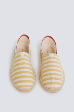 Springfield Striped elastic espadrille