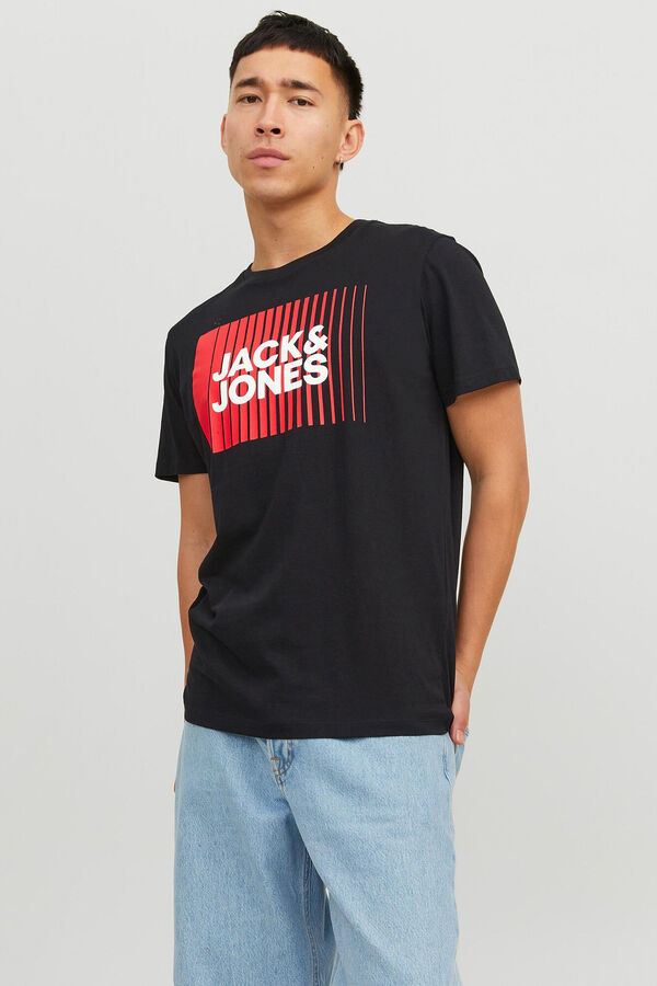 Jack & Jones Standard fit T-shirt black