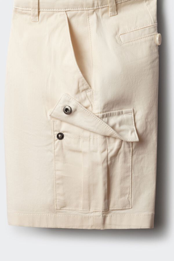 Springfield Kids Bermuda chino cargo de menino branco