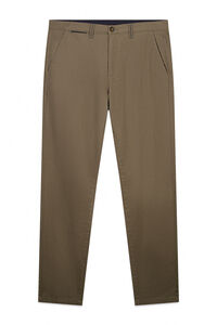 Springfield Micro-printed slim fit chinos