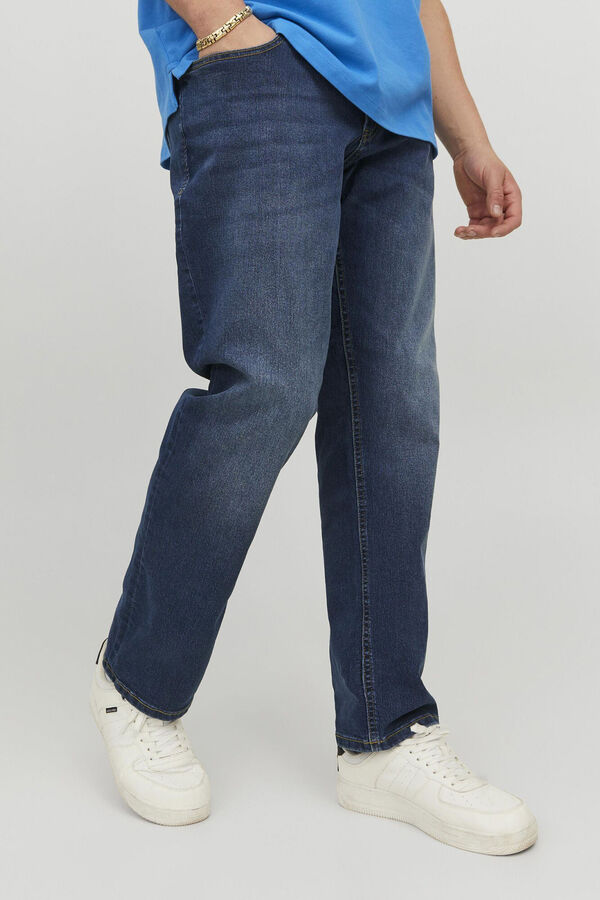 Jack & Jones PLUS Cal&ccedil;a jeans plus size azul