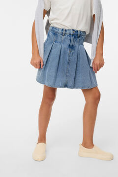 Vero Moda Girl Denim pleated skirt
