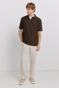 Springfield Linen comfort fit chinos