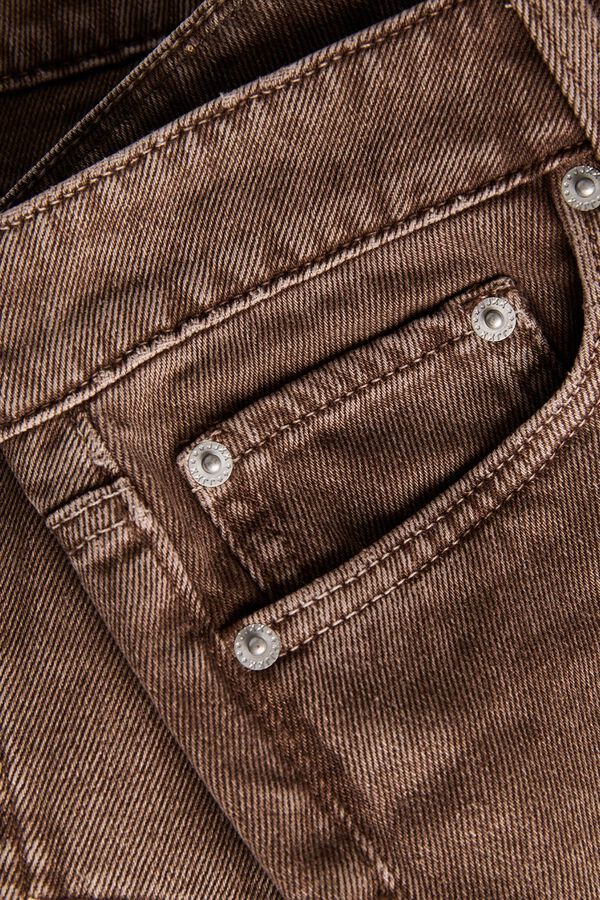 Jack & Jones Shorts denim loose lavados marr&oacute;n