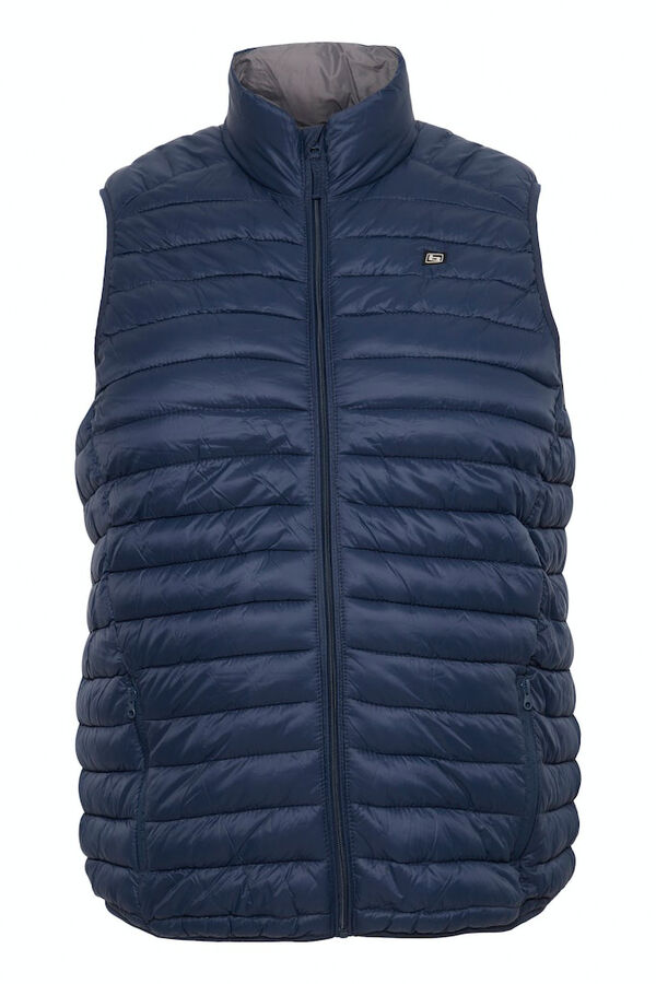 Blend PLUS Chaleco Puffer azul