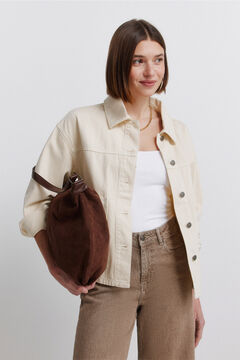 Springfield Denim oversized jacket