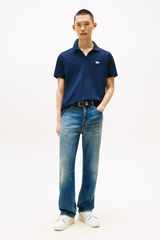 Tommy Jeans Men's short sleeve polo shirt blue