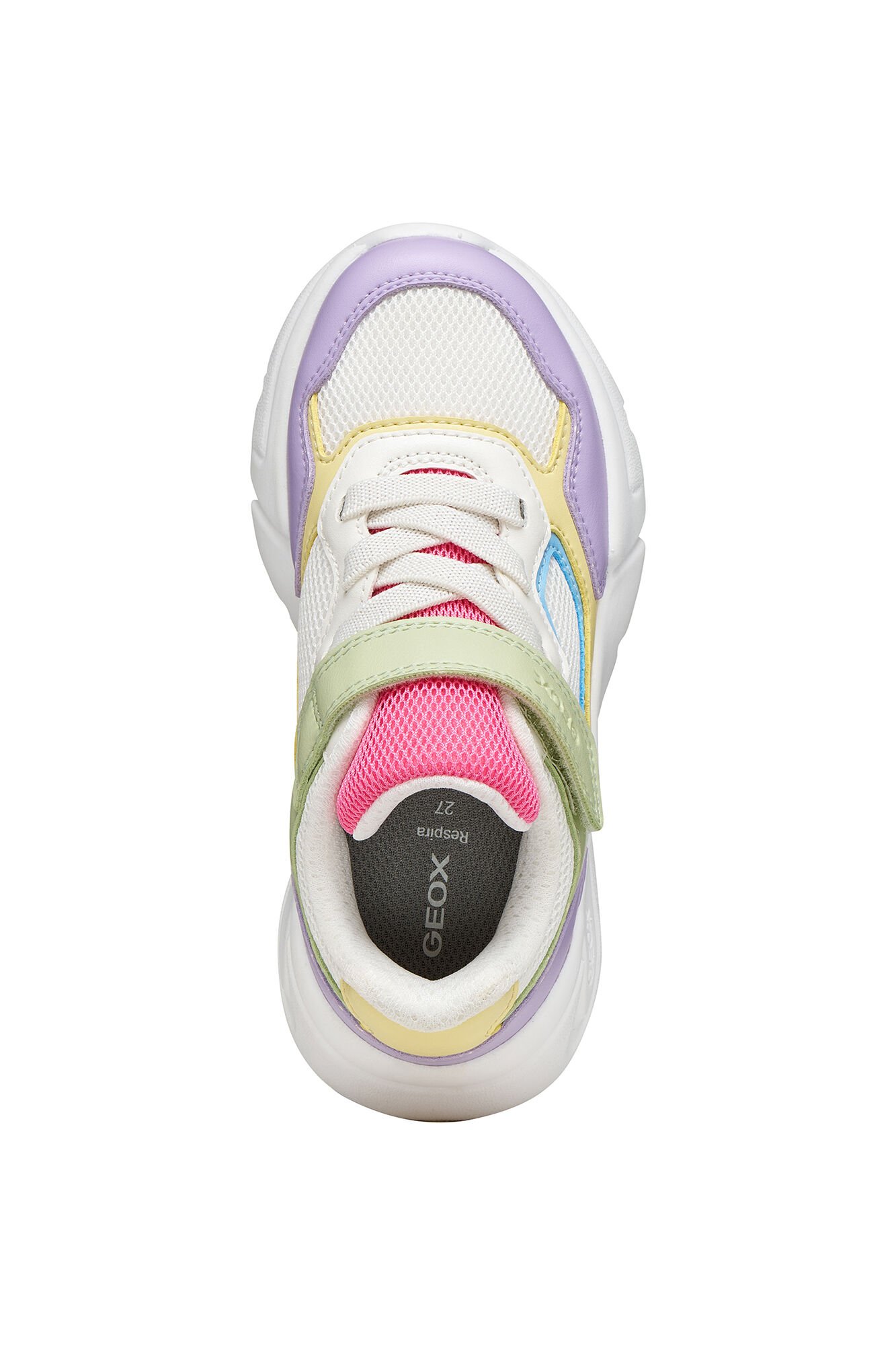 Geox T&ecirc;nis com efeito de pele