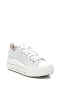 XTI Kids Metallic canvas sneaker