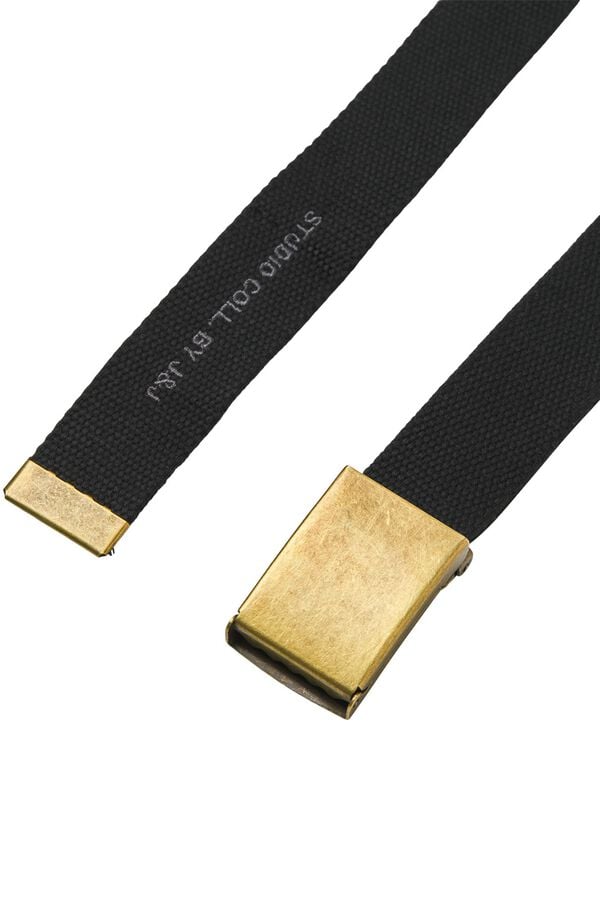 Jack & Jones Cintur&oacute;n cinta ajustable negro