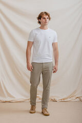 Celopman Camiseta B&aacute;sica blanco