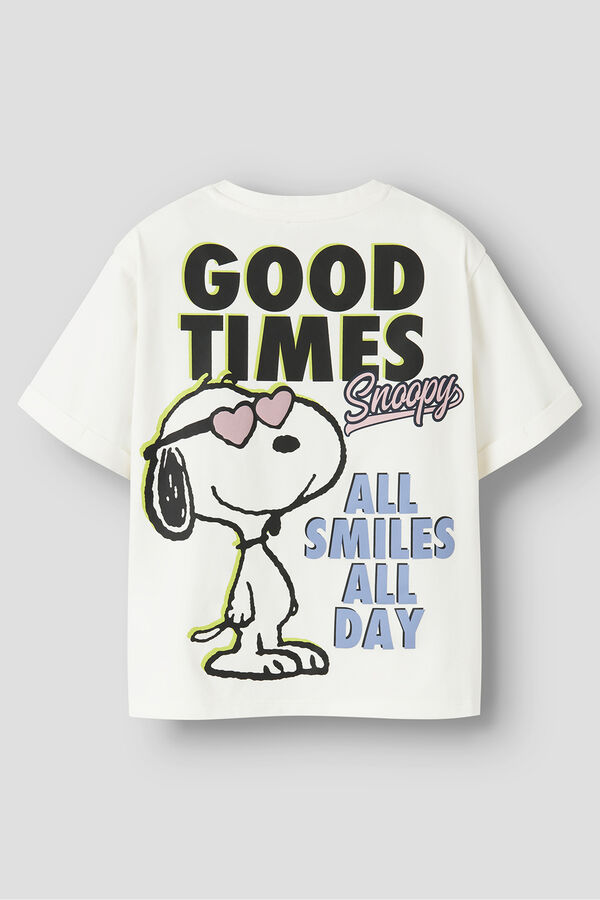 Name It Snoopy T-shirt white