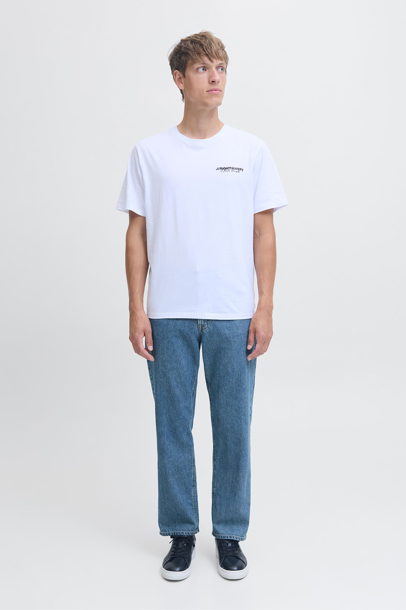 JJ REBEL Loose-Fit Jeans mit mittlerer Leibh&ouml;he