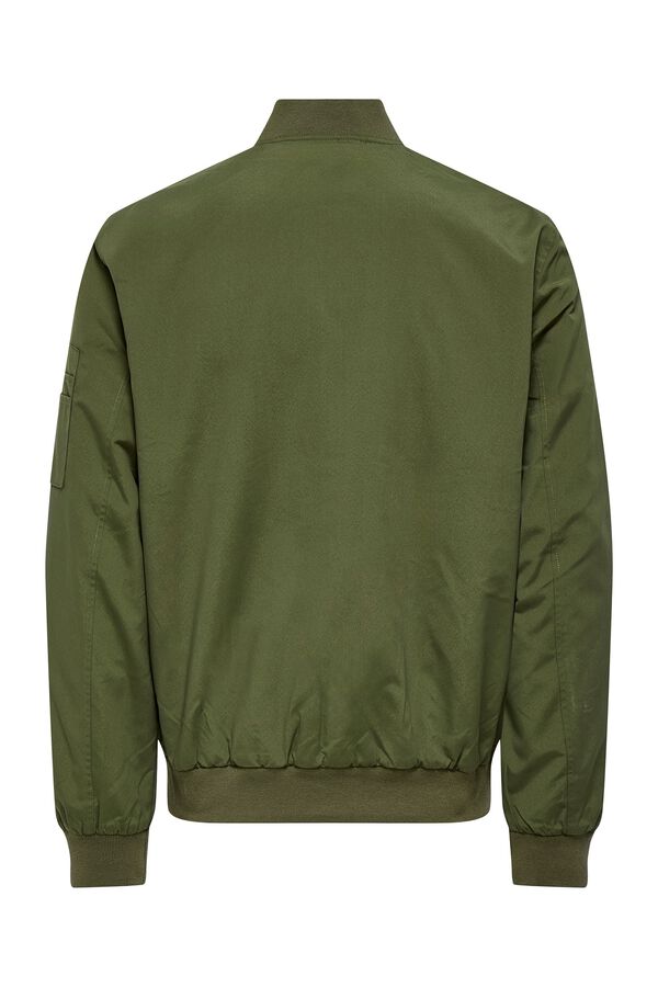 Only & Sons Chaqueta bomber verde