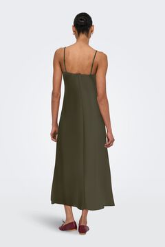 Only Vestido comprido de al&ccedil;as