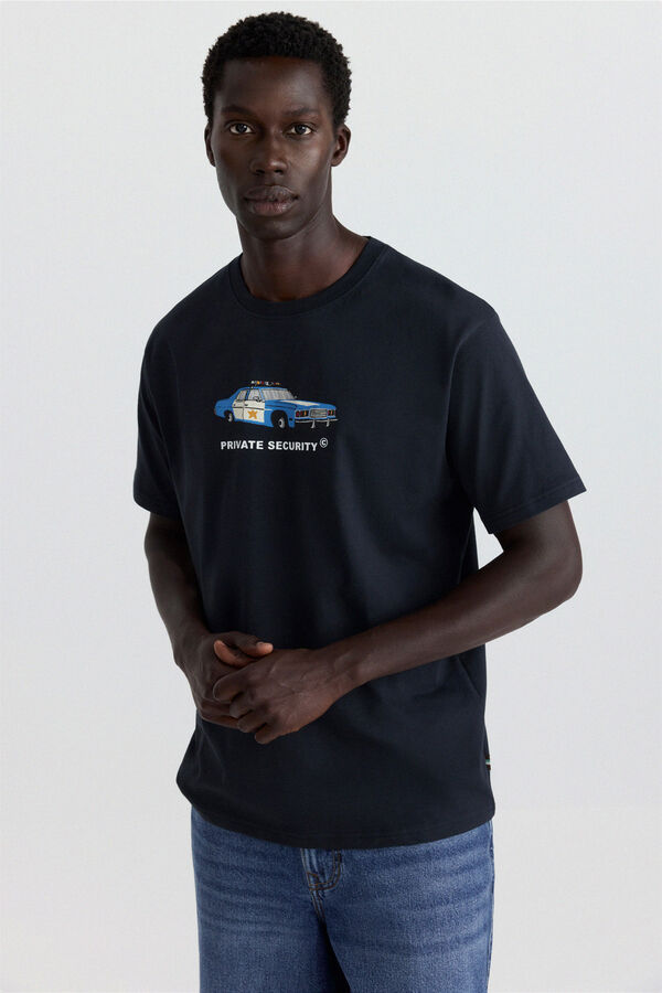 Springfield Camiseta private security azul