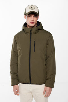 Springfield Technical quilted jacket grey