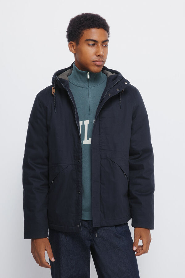 Springfield Short puffer parka blue