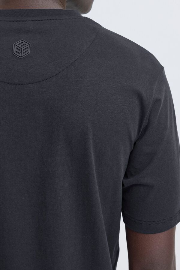 Blend T-shirt manga curta azul