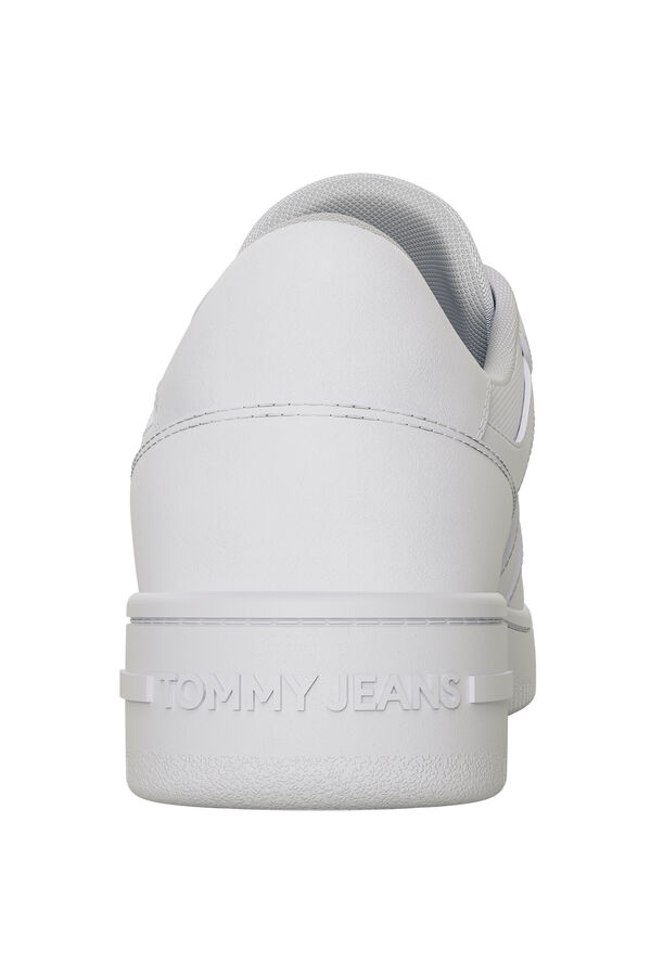 Springfield Women's essential white Tommy Jeans basketball trainer bijela