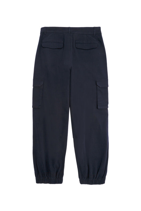 Balmohk Pantal&oacute;n cargo cuff negro