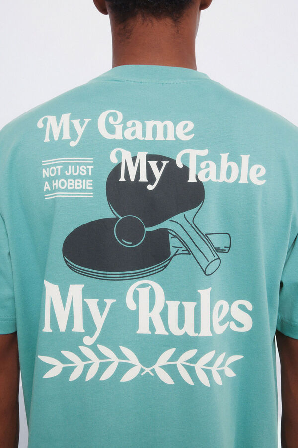 Springfield Ping pong T-shirt green